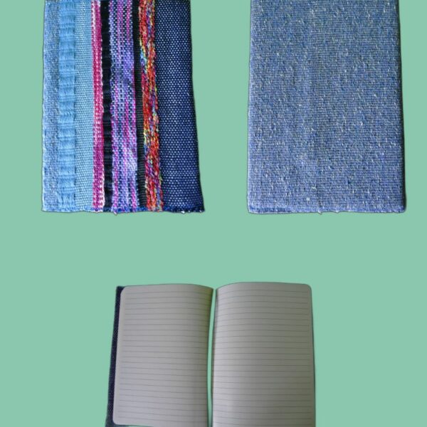 Carnet de note avec couverture en coton et chanvre