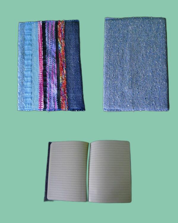 Carnet de note avec couverture en coton et chanvre
